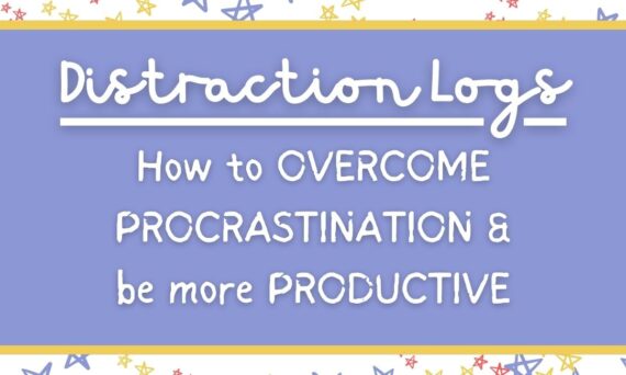 How to overcome distraction using distraction logs?