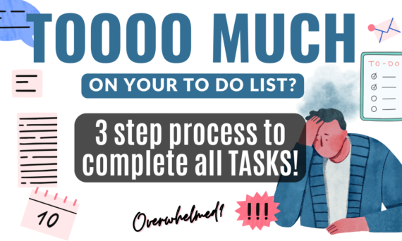 Here is a 3 step process to complete all TASKS!