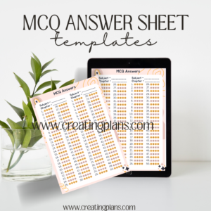 MCQ Answers