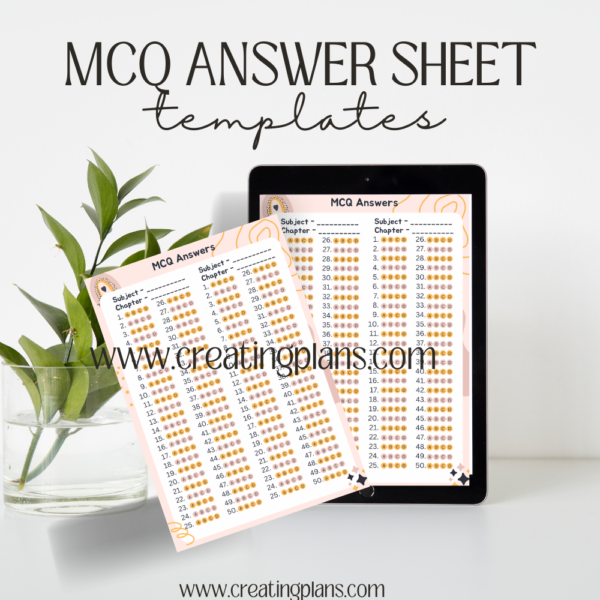 MCQ Answers