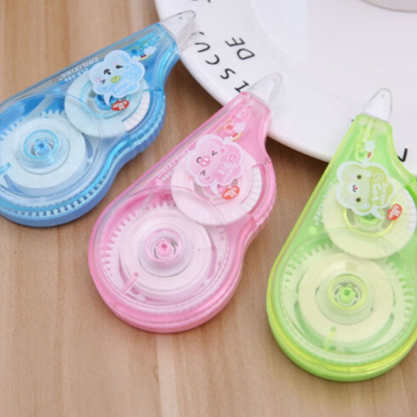 Kawaii correction tape in pastel shades