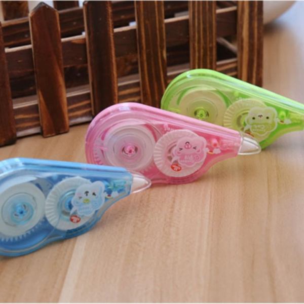 Kawaii correction tape in pastel shades