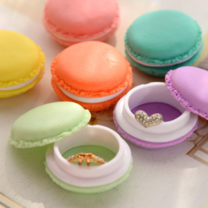 pastel macaron organizer for jewellery/ stationery